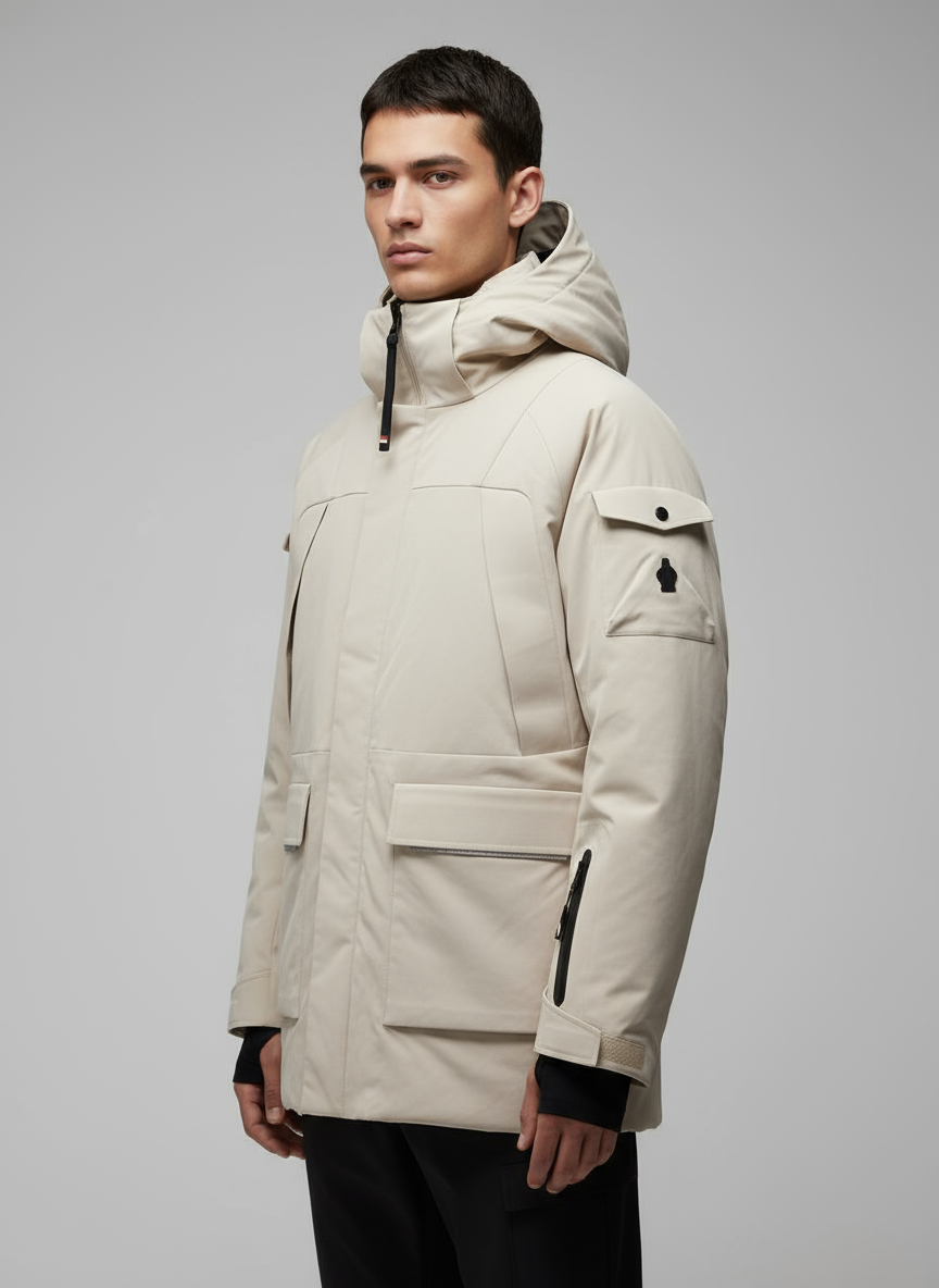 ΜΠΟΥΦΑΝ MONCLER GRENOBLE ΜΕ ΠΟΥΠΟΥΛΟ ΧΗΝΑΣ