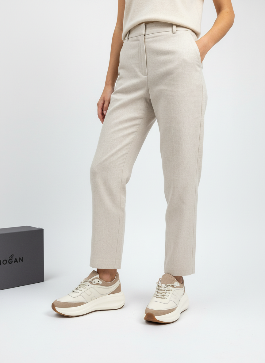 Hogan H696 Sneakers – Beige