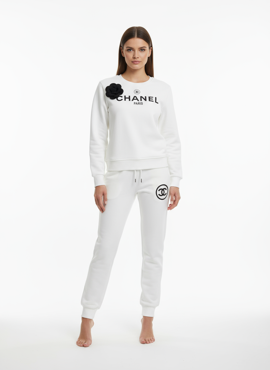 Chanel Tracksuit Model Photo