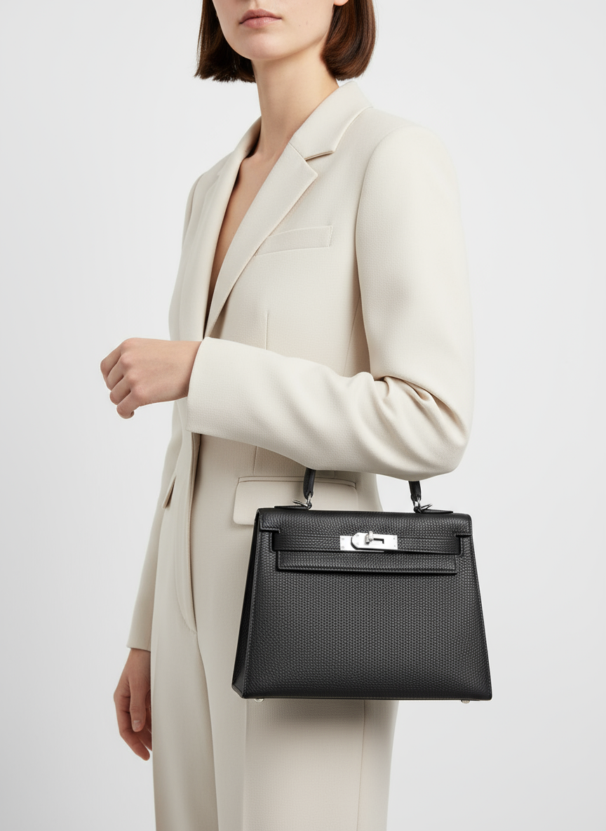 Hermès Kelly Bag – Epsom Leather Noir