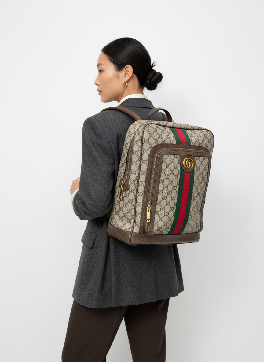 Model photo - white background