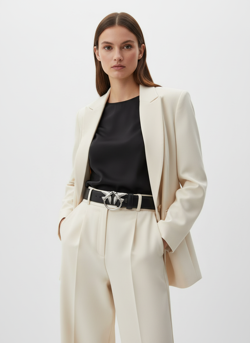 Pinko Belt Model Photo