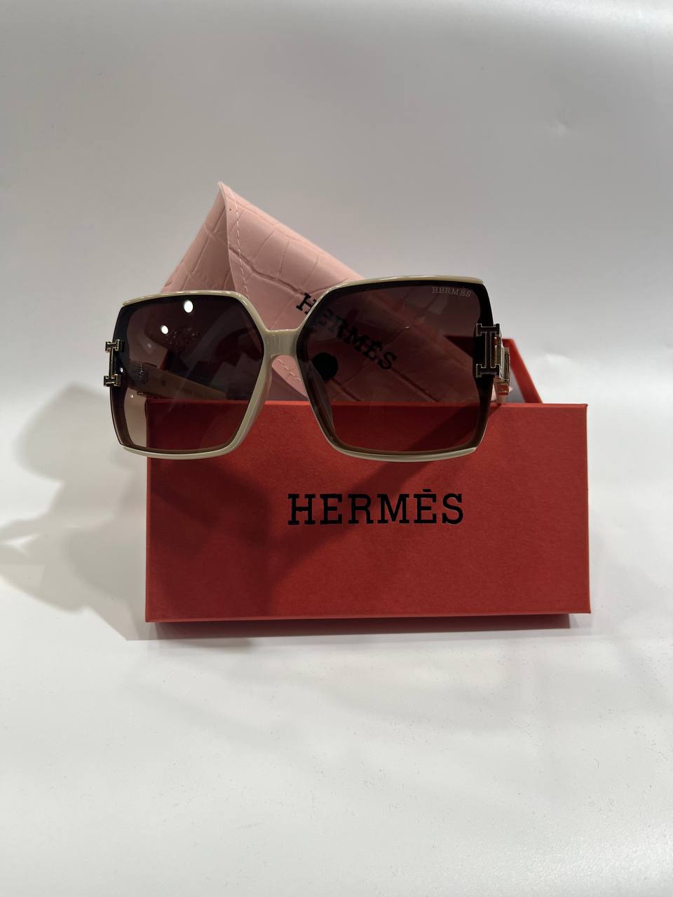 Hermes Beige Sunglasses