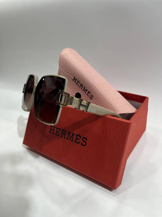 Hermes Beige Sunglasses