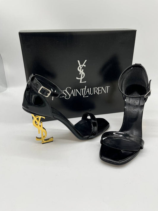 Yves Saint Laurent Gold Sandals