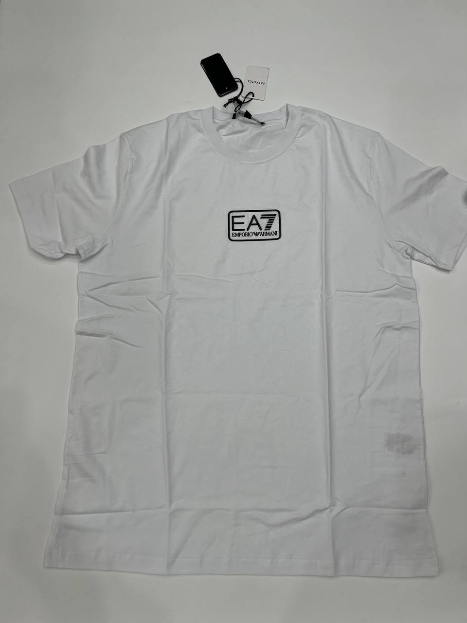 EA7 White Oversized Tshirt