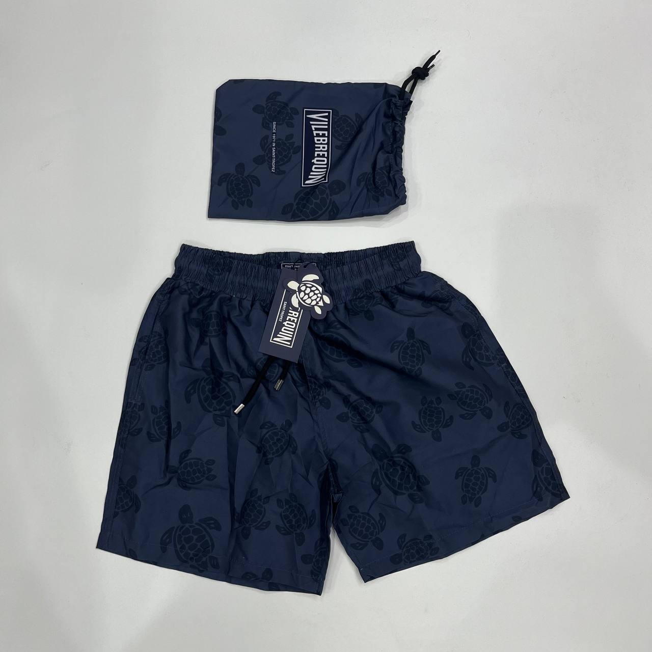 Vilebrequin Premium Dark Blue Swim Shorts