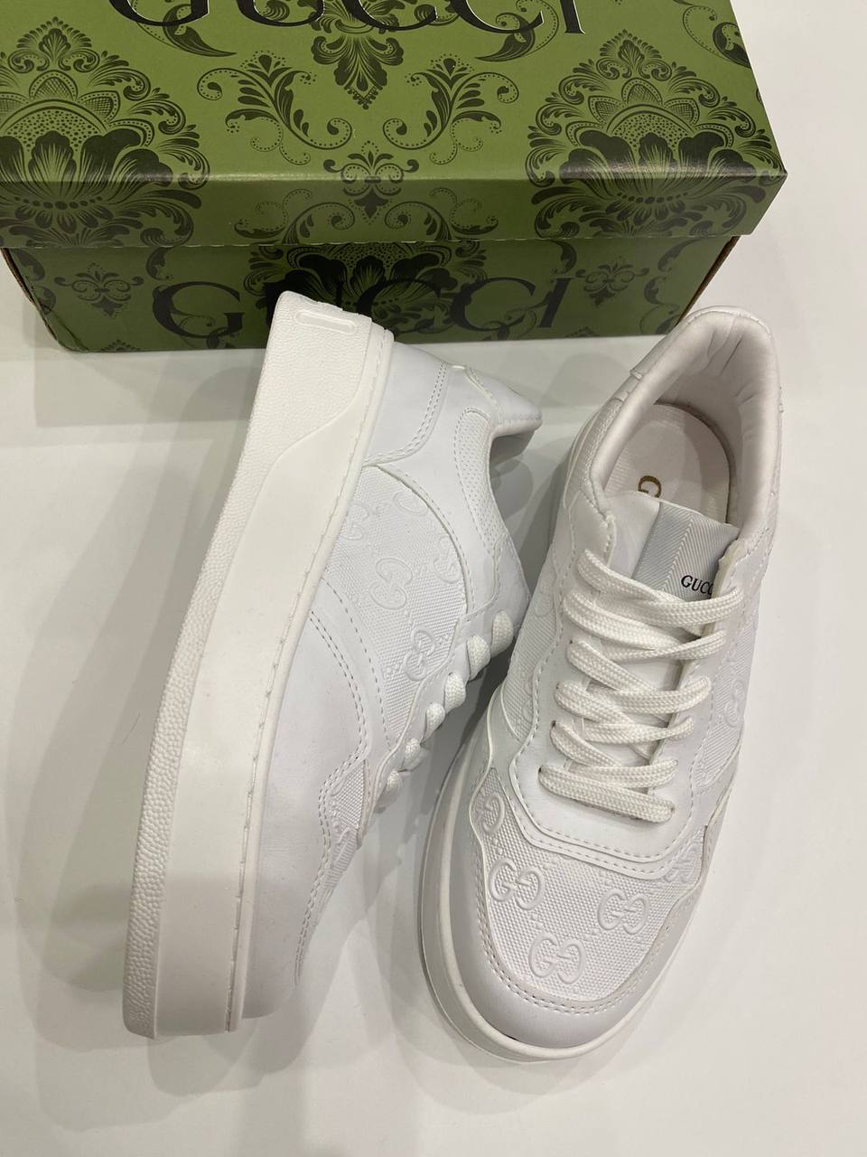 Gucci White Shoes