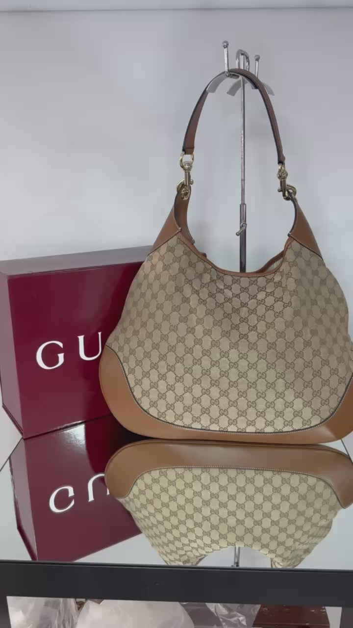 Gucci GG B Shoulder Bag Large – GG Canvas