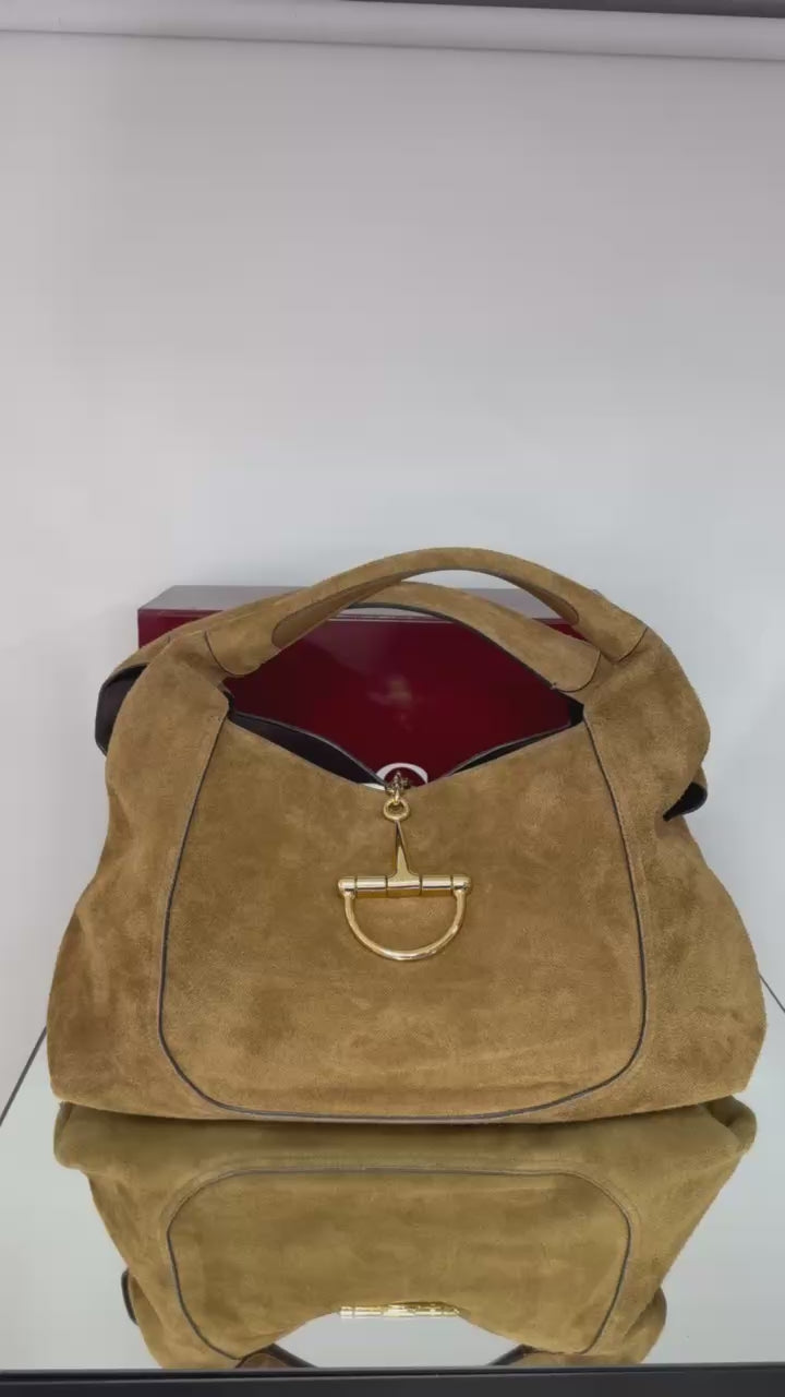 Gucci Softbit Maxi – Suede Leather